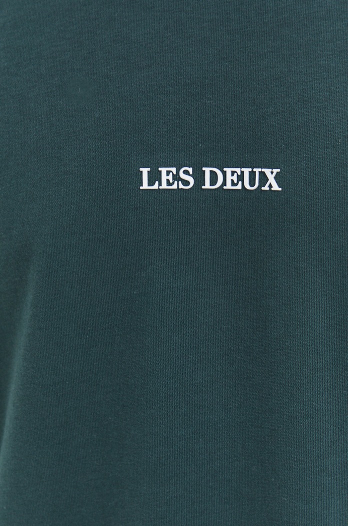 Les Deux tricou din bumbac LDM101170 verde