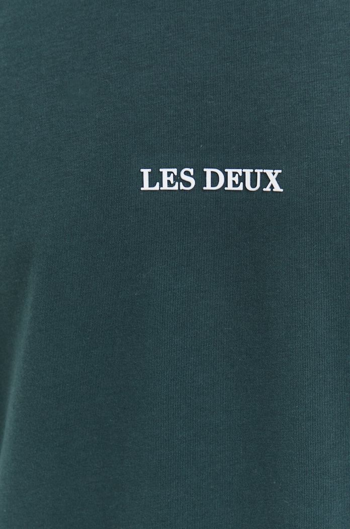 Les Deux tricou din bumbac LDM101170 verde