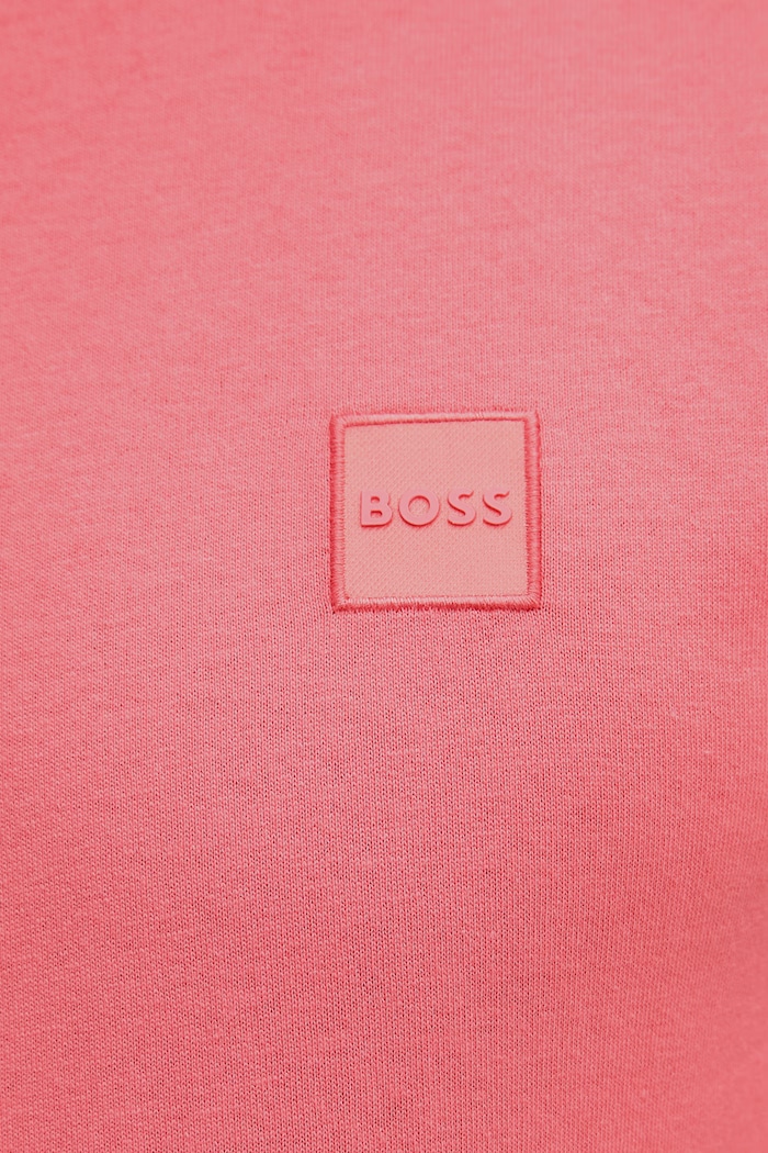 BOSS Orange tričko pánske bavlnené Tales 50508584 ružová