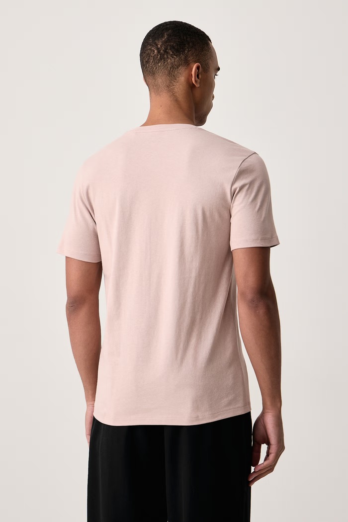 Odzież BOSS Orange T-shirt męski bawełniany Tales 50508584 różowy