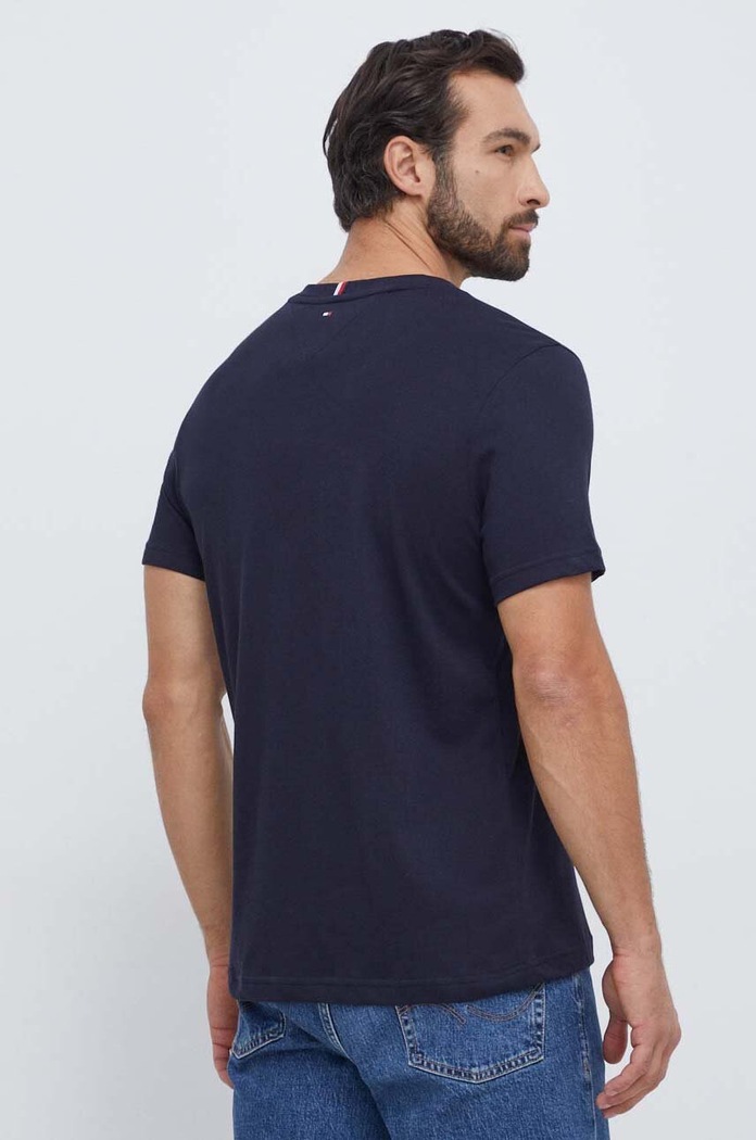 Tommy Hilfiger t-shirt MW0MW33723 granatowy SS24