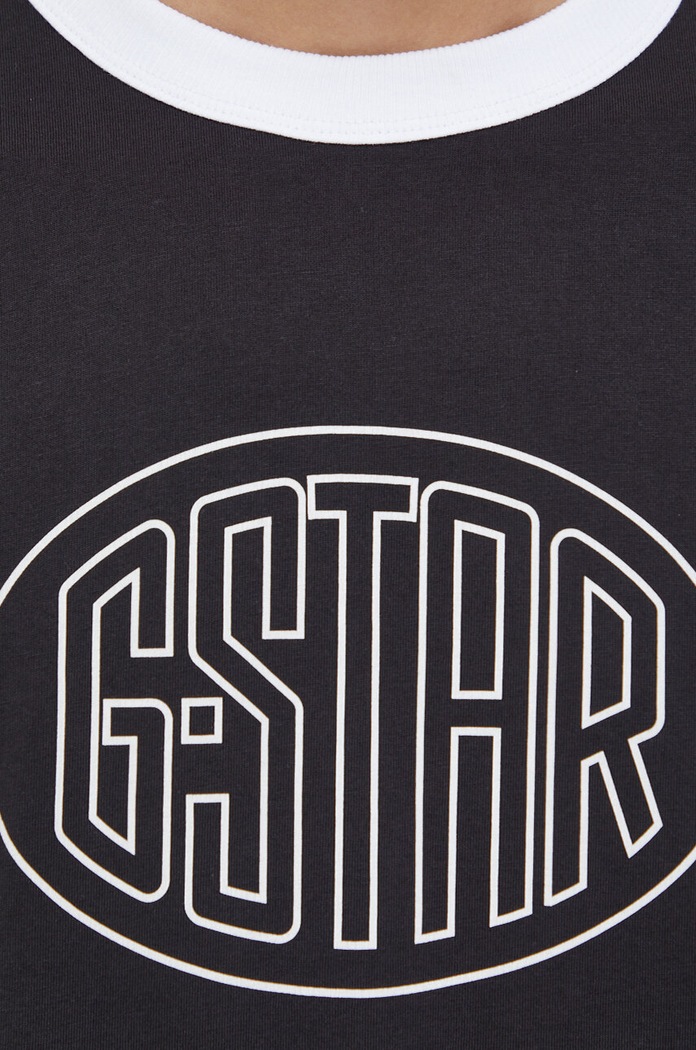 Bavlněné tričko G-Star G-Star černá D23900.336