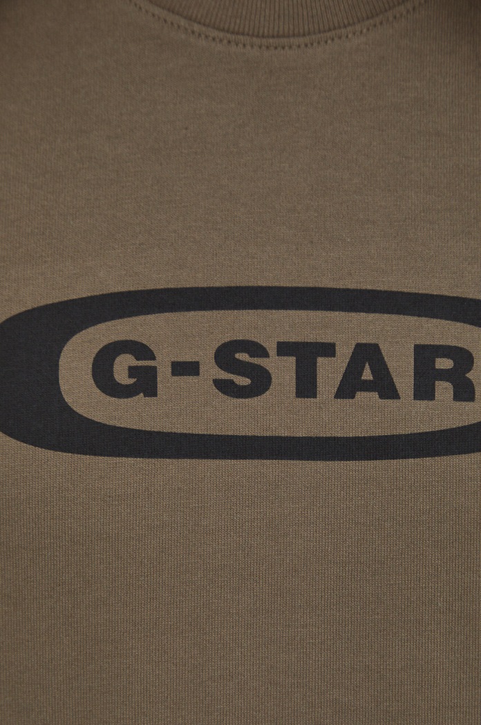G-Star t-shirt bawełniany D23904.C336 zielony