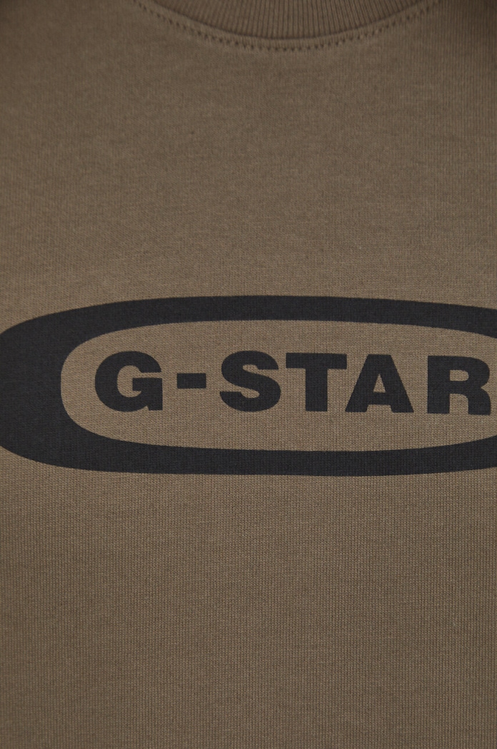 G-Star t-shirt bawełniany D23904.C336 zielony