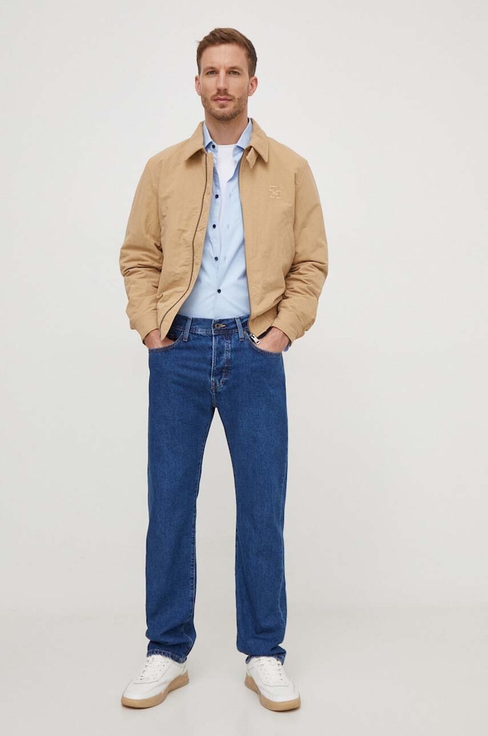 Calvin Klein tričko pánské bavlněné K10K112724 bílá AW25