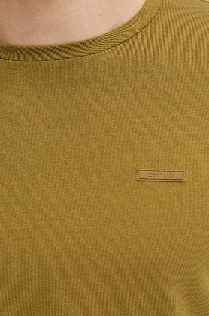 Calvin Klein tričko pánské bavlněné K10K112724 zelená