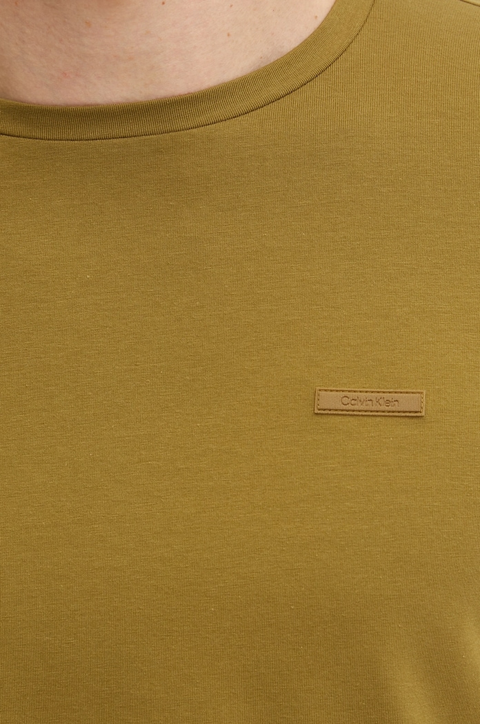 Calvin Klein tričko pánské bavlněné K10K112724 zelená