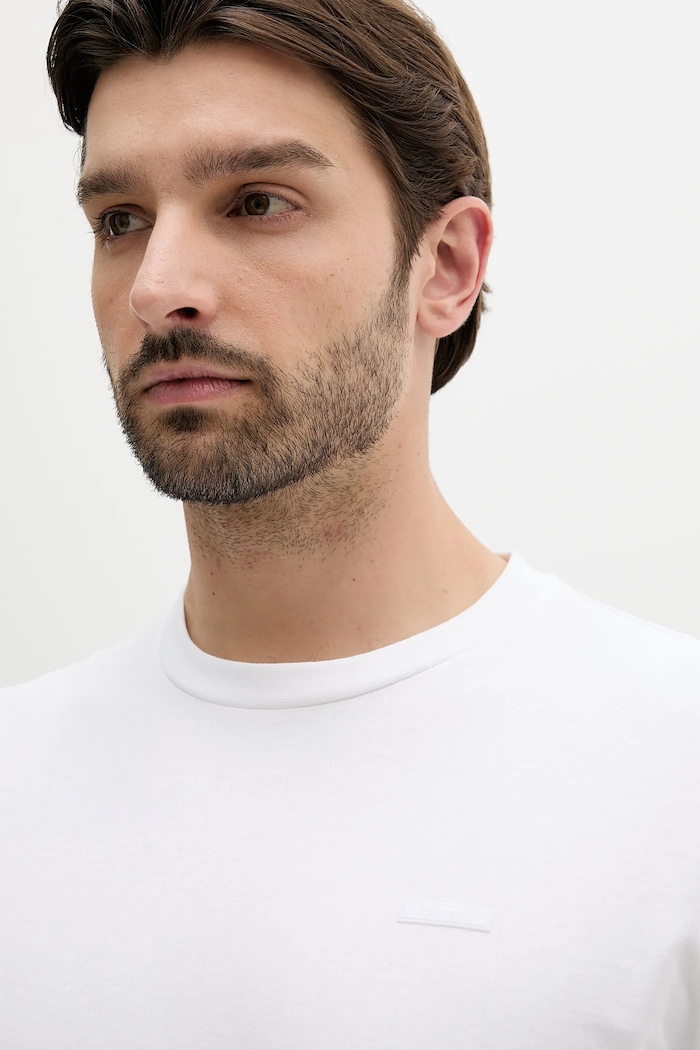 Calvin Klein t-shirt férfi pamut fehér K10K112749