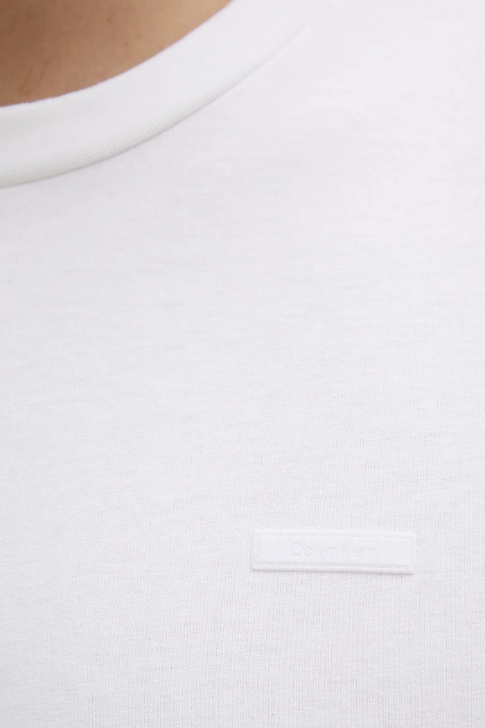 Calvin Klein t-shirt férfi pamut K10K112749 fehér
