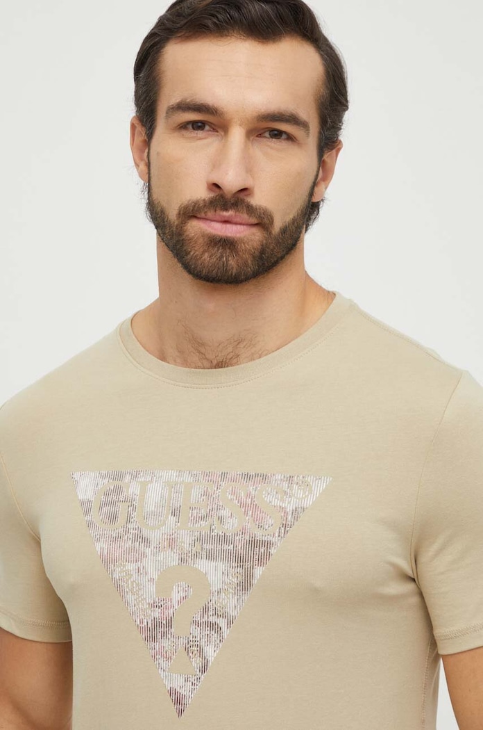 Guess t-shirt M4RI29.J1314 zielony SS24