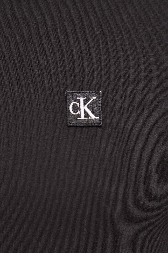 Calvin Klein Jeans tricou din bumbac negru J30J325268
