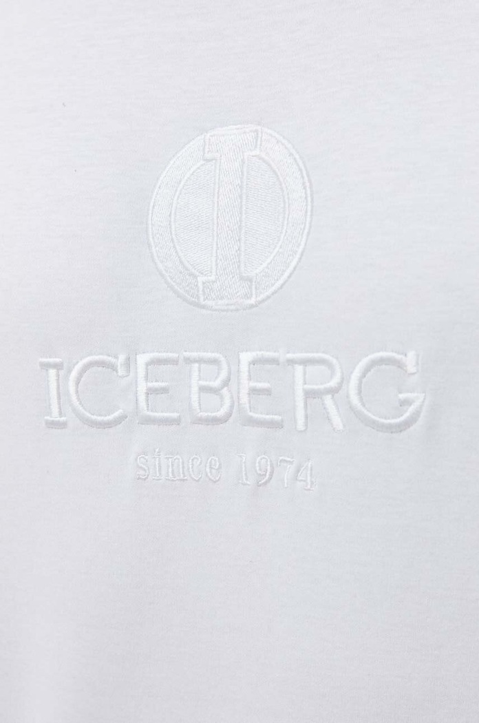 Bombažna kratka majica Iceberg F028.6307