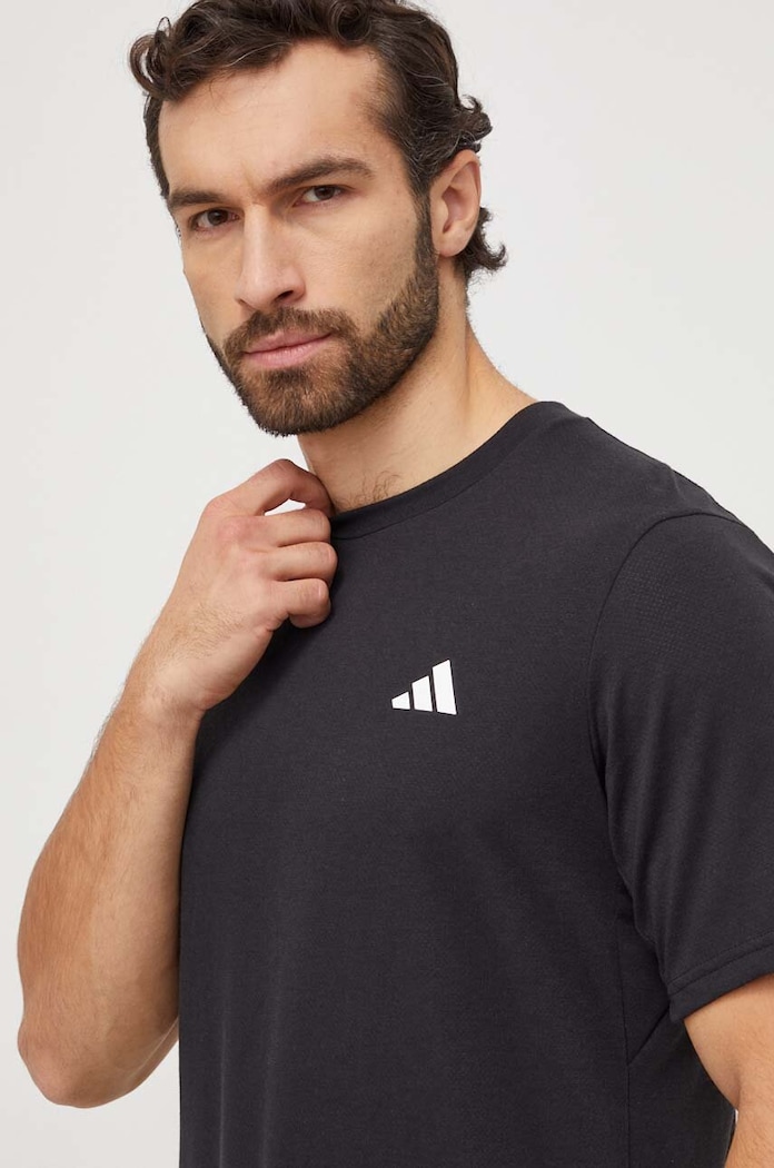 adidas Performance t-shirt treningowy Train Essentials czarny IC7421