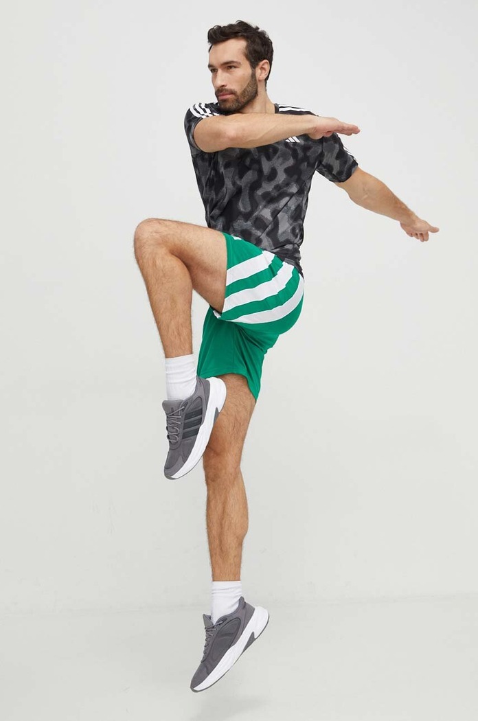adidas Performance t-shirt do biegania Own the Run Own the Run IK4979 szary SS24