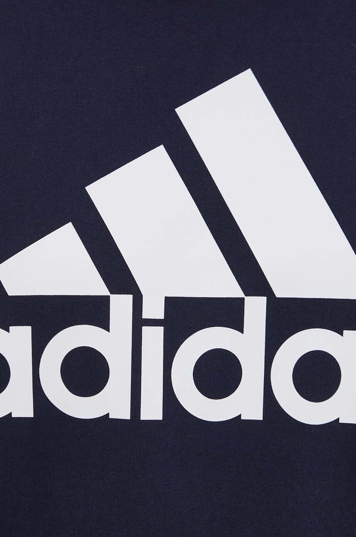 Bombažna kratka majica adidas IL5660 mornarsko modra