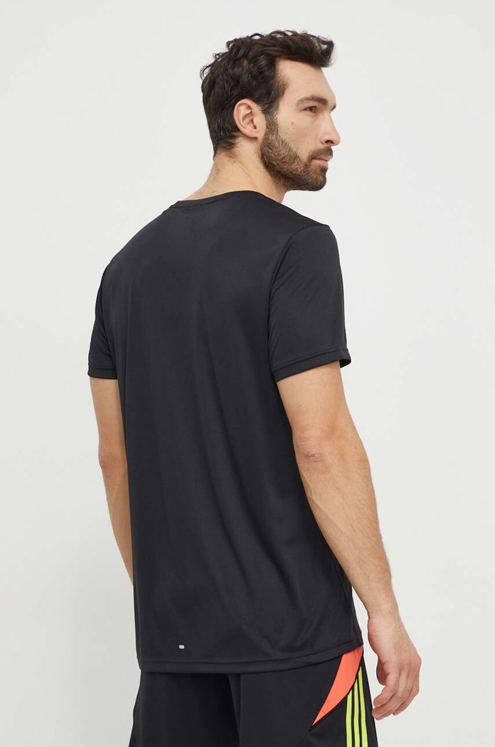 Odzież adidas Performance t-shirt do biegania Run It IL7235 czarny