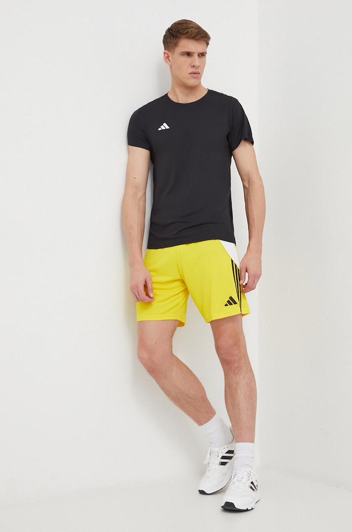 Μπλουζάκι για τρέξιμο adidas Performance Adizero Adizero IN1156 μαύρο SS24
