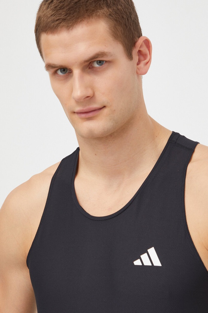 Bežecké tričko adidas Performance Own The Run čierna IN1499