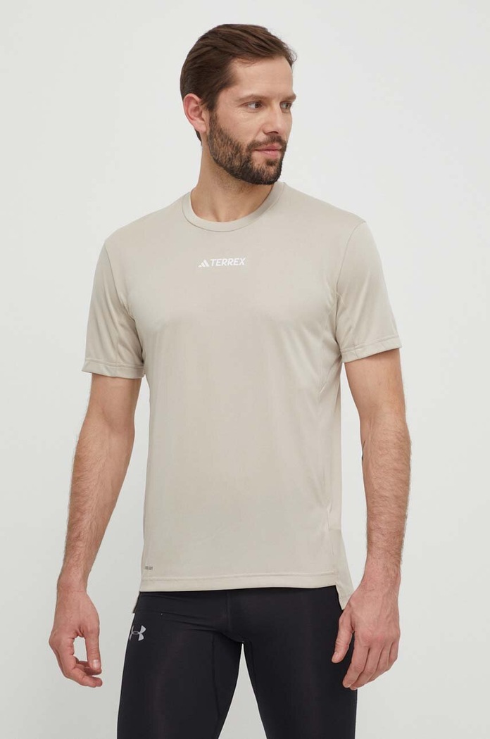 adidas TERREX sportos póló Multi sima bézs IP4779