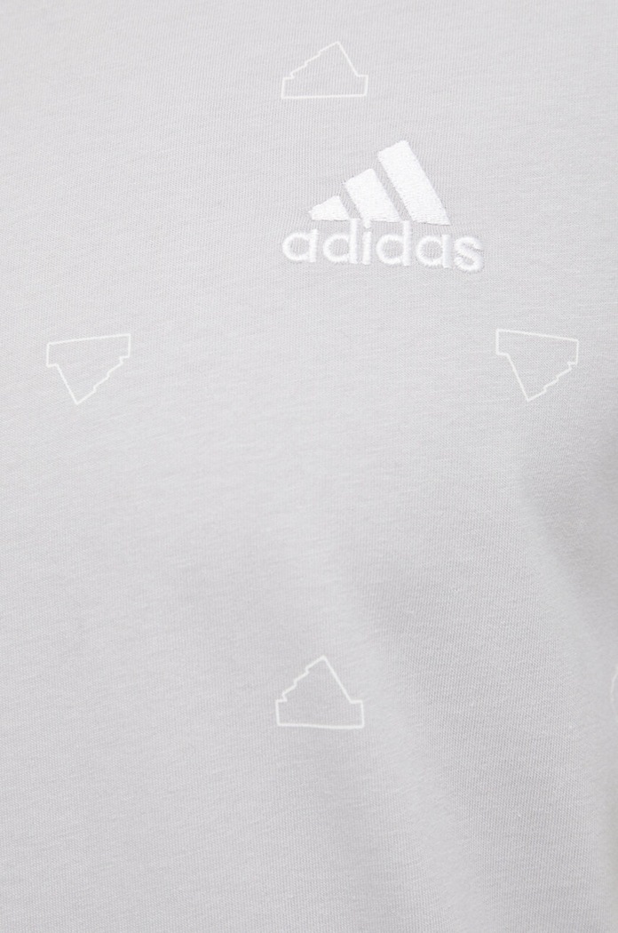 adidas tricou din bumbac IS1827 gri