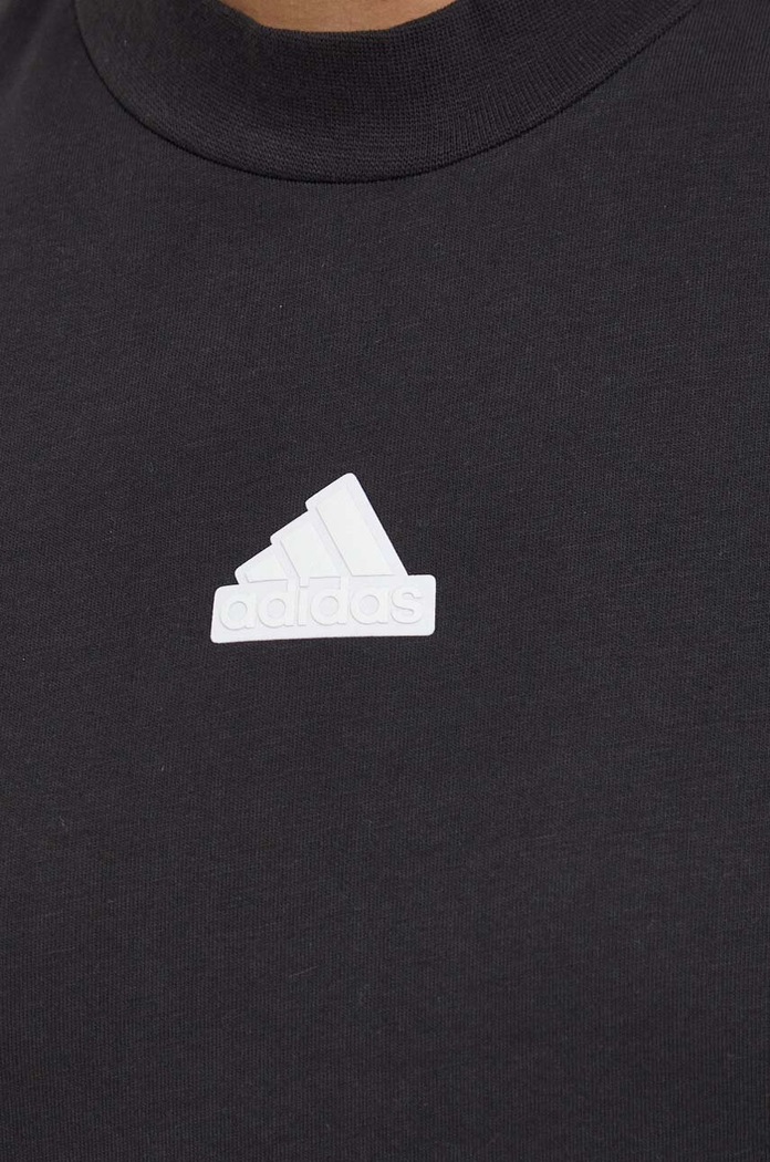 adidas t-shirt bawełniany IX5196 czarny