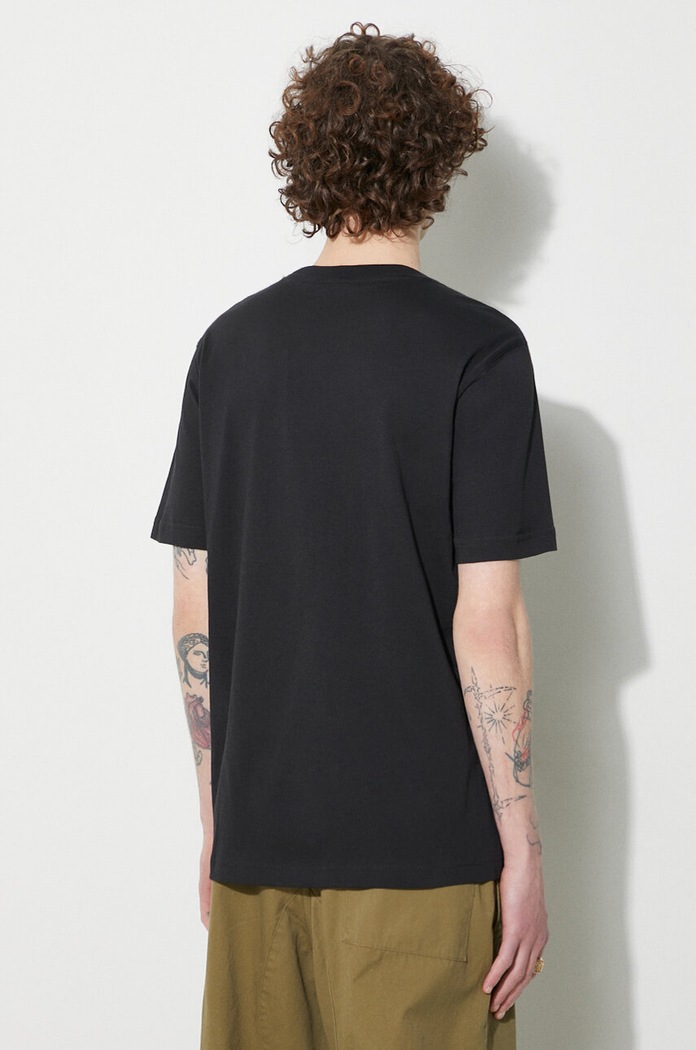 Oblečení Bavlněné tričko adidas Originals Trefoil IU2364 černá