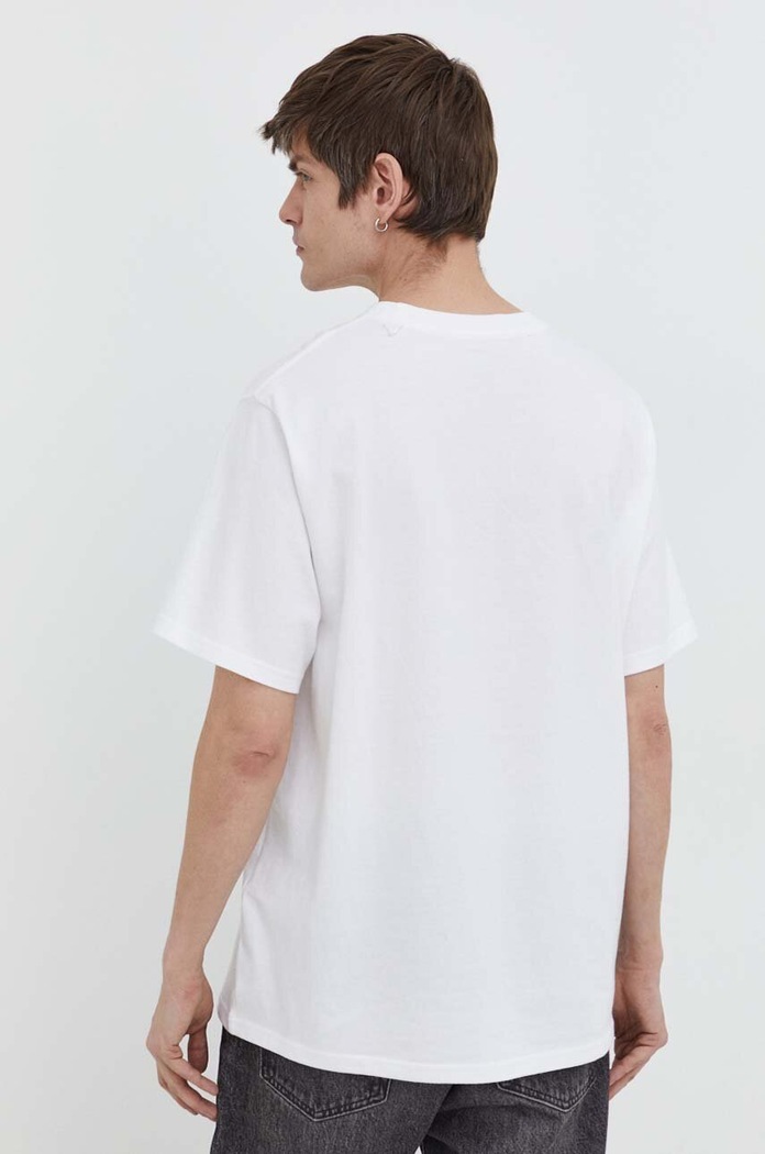 Ρούχα Levi's basic t-shirt ανδρικό βαμβακερό RELAXED FIT TEE 16143 λευκό