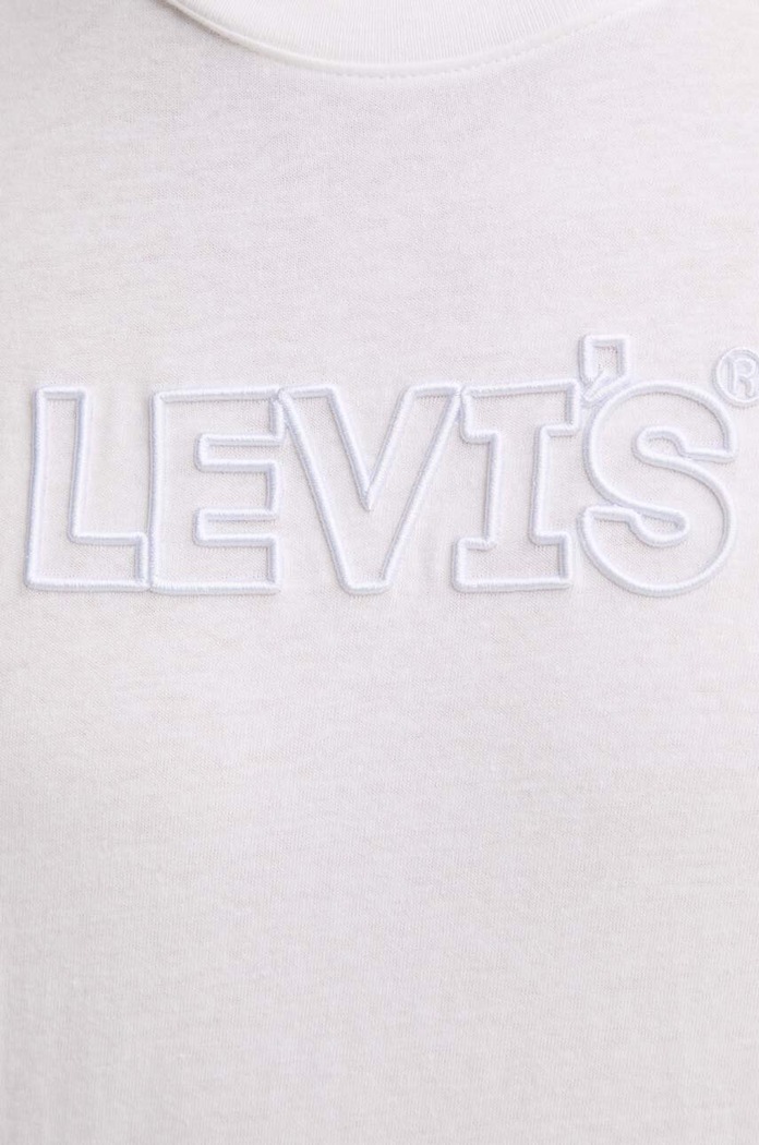 Levi's basic t-shirt ανδρικό βαμβακερό RELAXED FIT TEE 16143 μπεζ