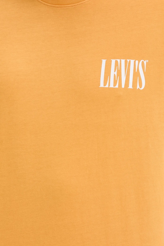 Levi's basic t-shirt ανδρικό βαμβακερό RELAXED FIT TEE 16143 κίτρινο