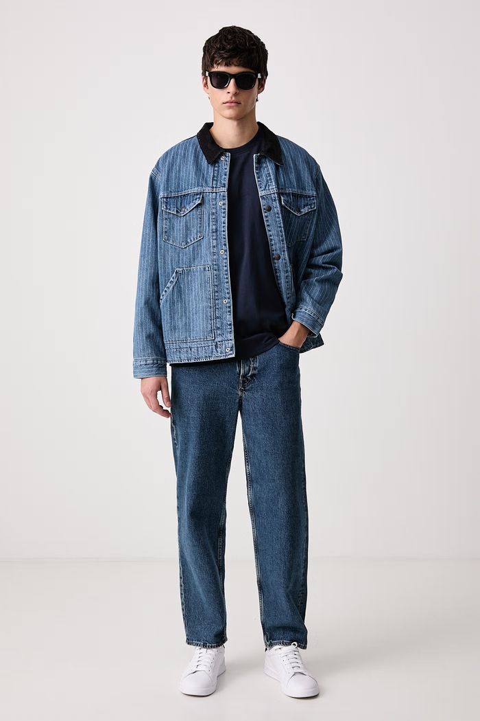 Levi's Basic tričko pánské bavlněné RELAXED FIT TEE 16143 námořnická modř SS26