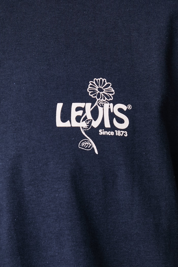 Basic tričko pánské bavlněné RELAXED FIT TEE Levi's námořnická modř 16143