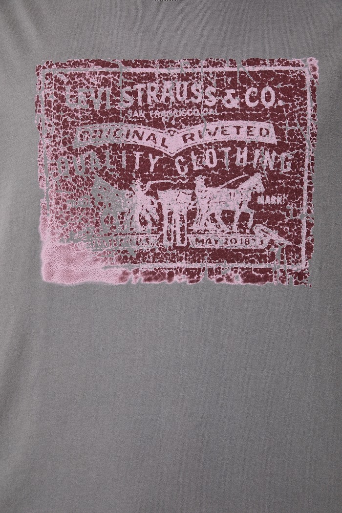 Levi's T-shirt basic męski bawełniany RELAXED FIT TEE 16143 szary