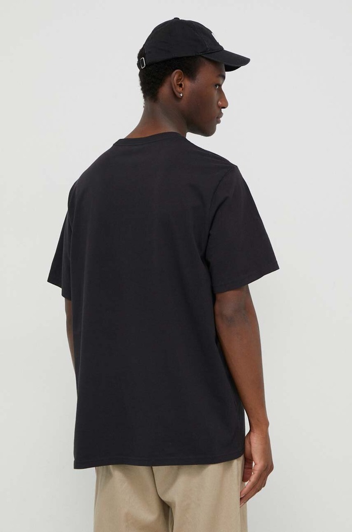 Ρούχα Levi's basic t-shirt ανδρικό βαμβακερό RELAXED FIT TEE 16143 μαύρο