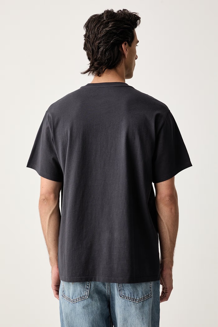 Odzież Levi's T-shirt basic męski bawełniany RELAXED FIT TEE 16143 czarny