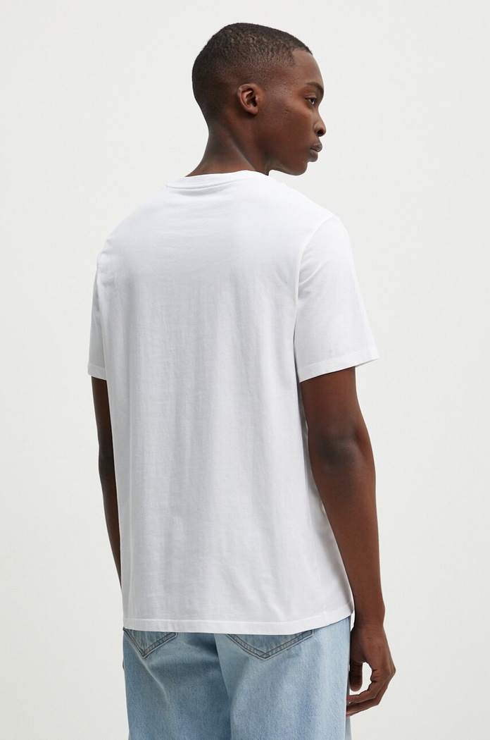 Oblečenie Levi's tričko pánske bavlnené GRAPHIC CREWNECK 22491 biela