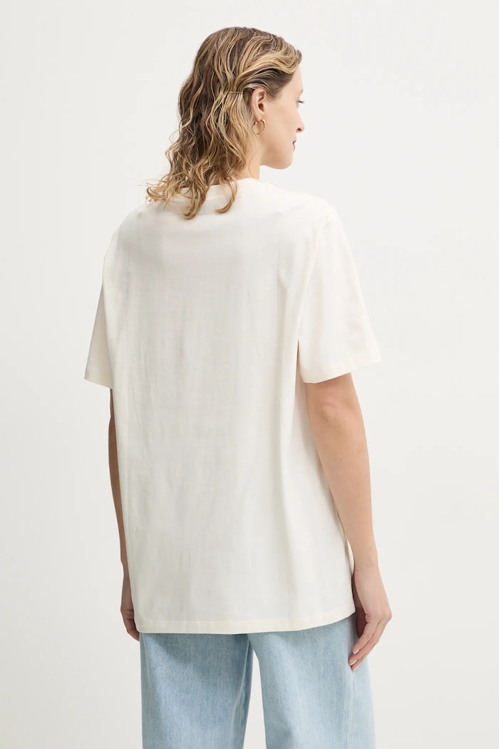 Oblečení Bavlněné tričko Levi's 22491 béžová