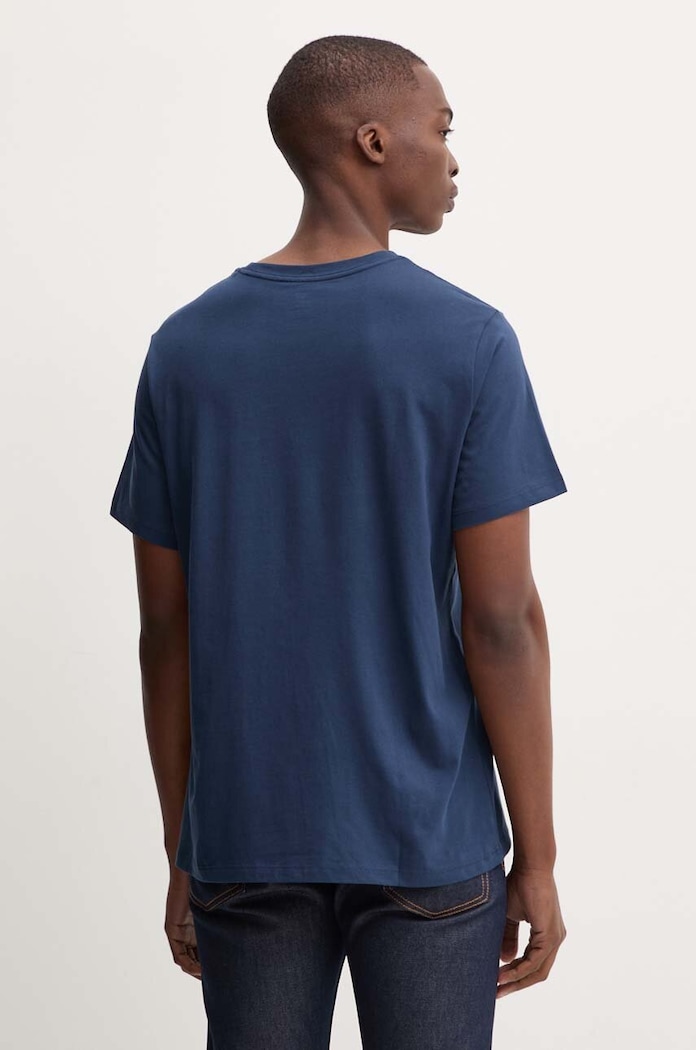 Odzież Levi's t-shirt GRAPHIC CREWNECK 22491 granatowy