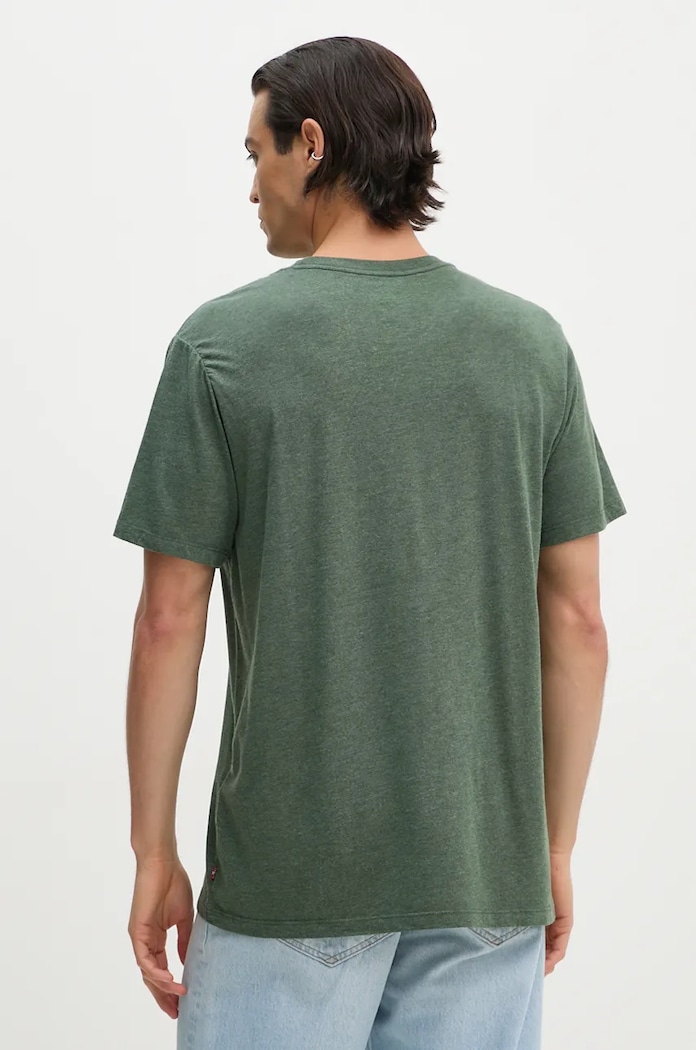 Odzież Levi's t-shirt GRAPHIC CREWNECK 22491 zielony