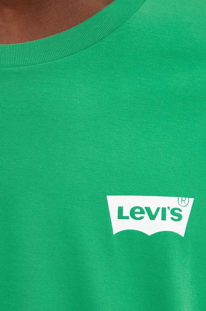 Levi's t-shirt GRAPHIC CREWNECK 22491 zielony