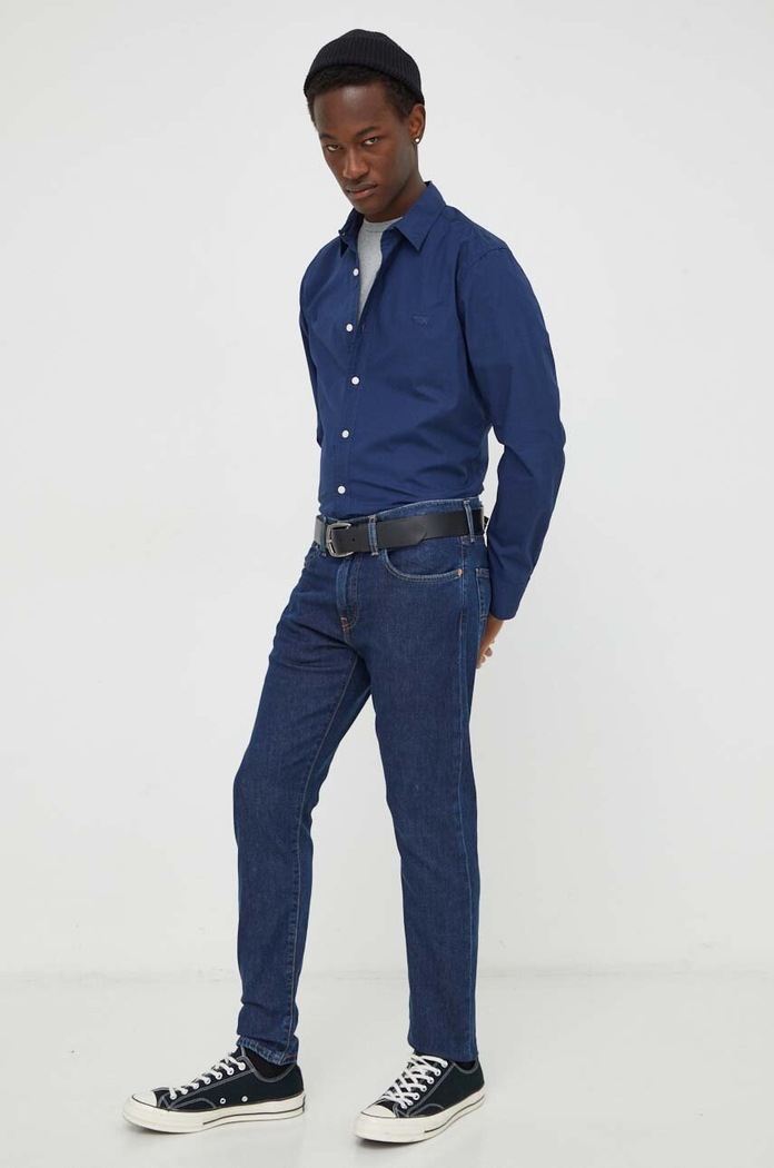 Bombažna kratka majica Levi's 22491 siva AA00