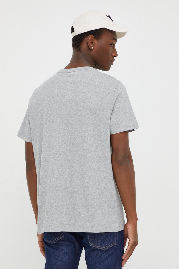 Oblečenie Bavlnené tričko Levi's 22491 sivá