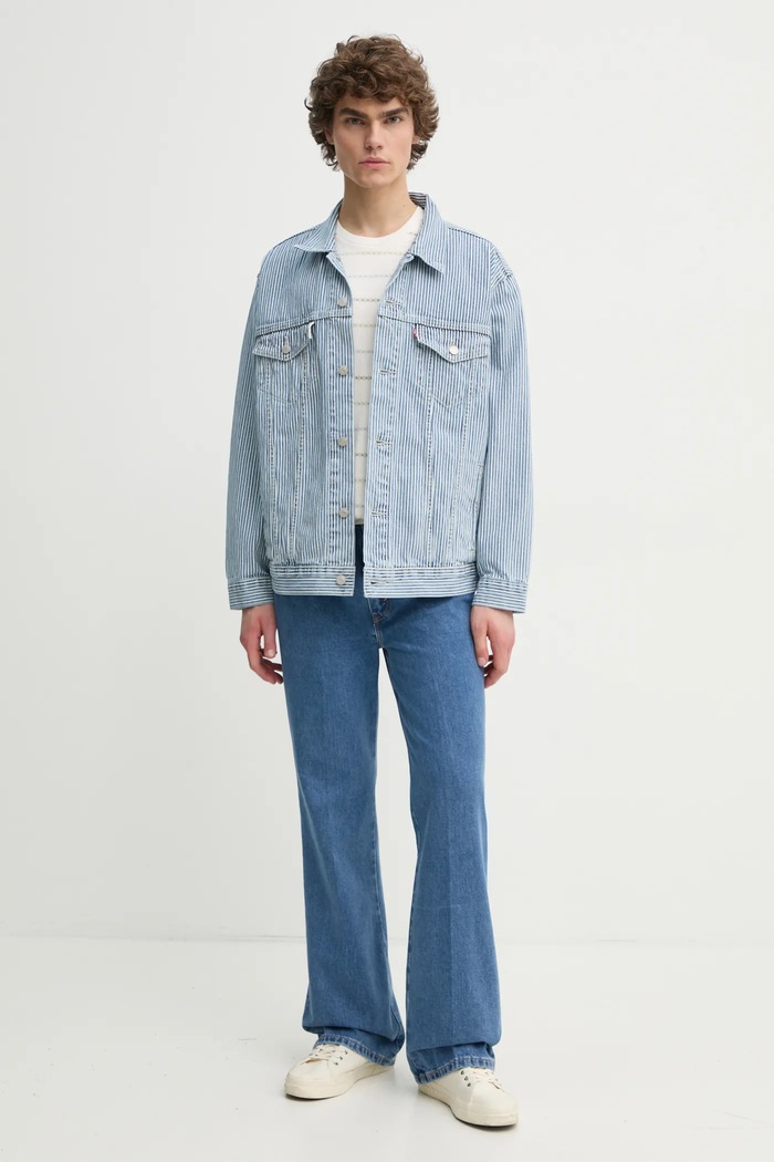 Памучна тениска Levi's 56605 бял AA00