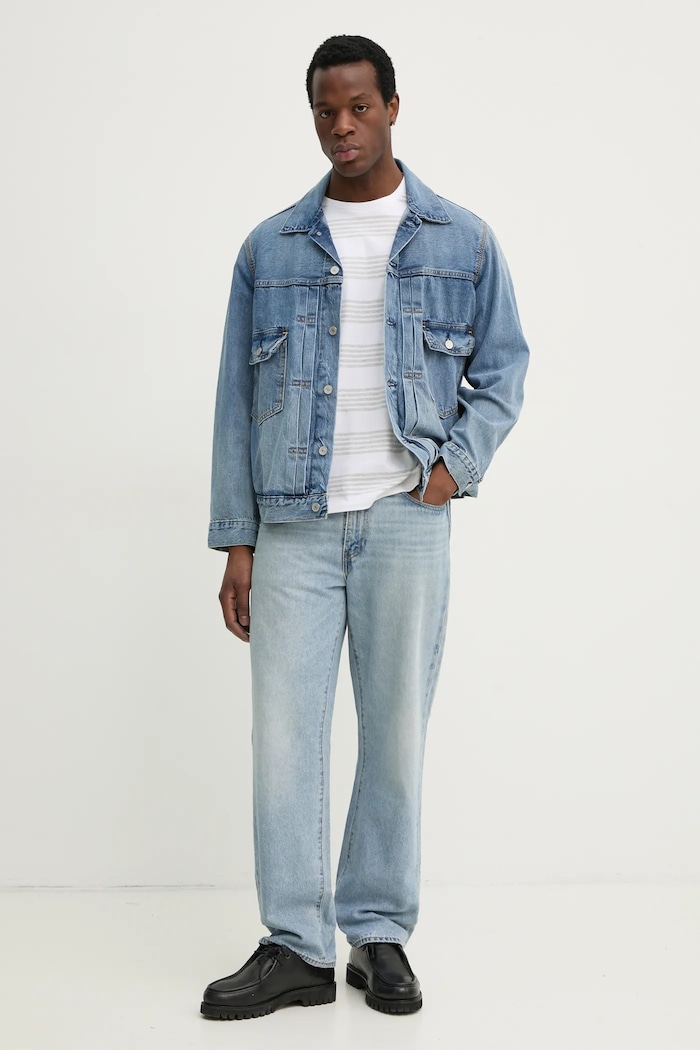 Levi's Tricou pentru bărbați din bumbac SS ORIGINAL HM TEE 56605 alb AA00