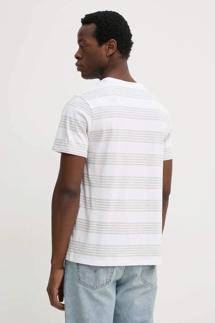 Îmbrăcăminte Levi's Tricou pentru bărbați din bumbac SS ORIGINAL HM TEE 56605 alb