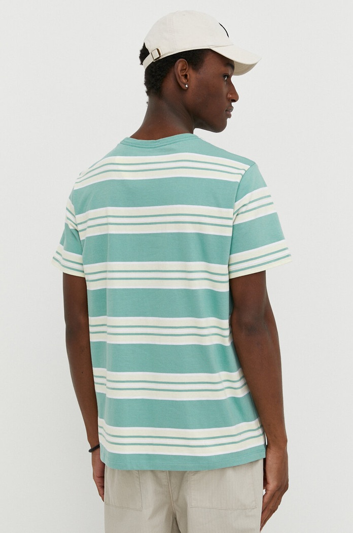 Oblečení Bavlněné tričko Levi's 56605 zelená