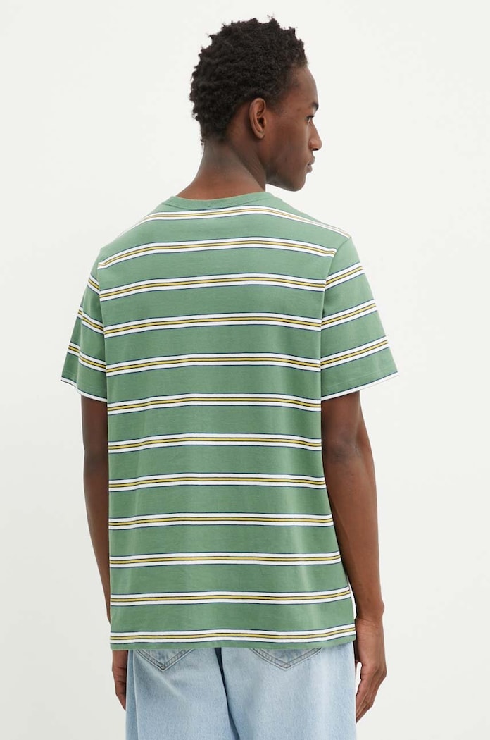 Oblečení Bavlněné tričko Levi's 56605 zelená