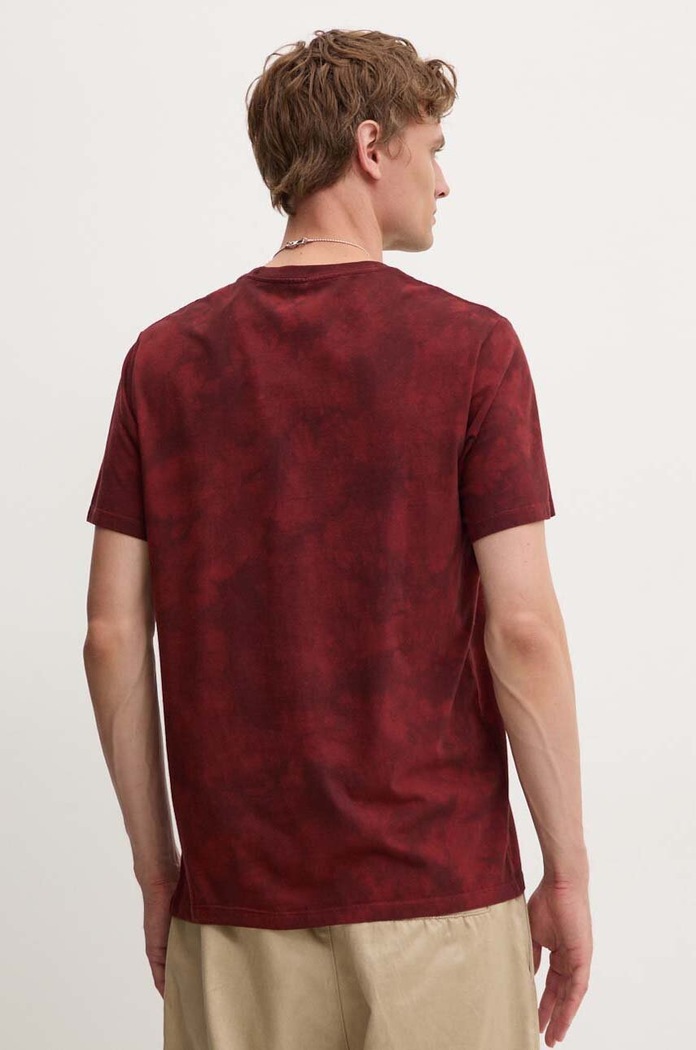 Oblačila Bombažna kratka majica Levi's 56605 bordo