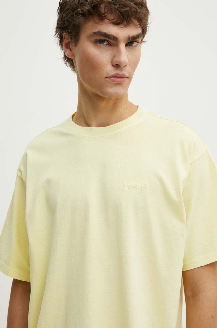Levi's Ανδρικά από βαμβάκι εμπριμέ κίτρινο A0637