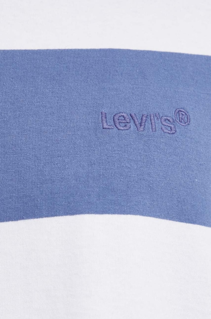 Levi's tricou pentru bărbați din bumbac RED TAB VINTAGE A0637 albastru