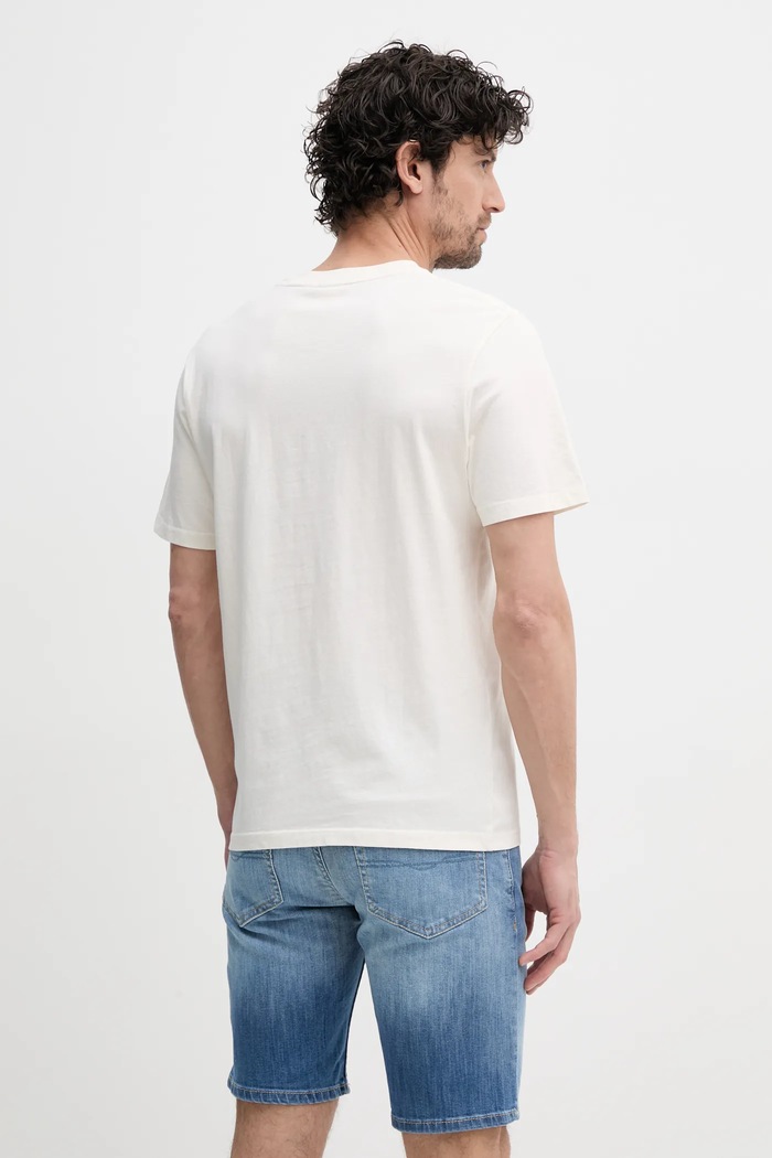 Oblečenie Bavlnené tričko Pepe Jeans JACKO PM508664 béžová